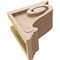 Ekena Millwork 4"W x 8"D x 8"H Classic Scroll Rough Cedar Woodgrain TimberThane Corbel, Primed Tan CORUR04X08X08SCRRCPR - alternate 3